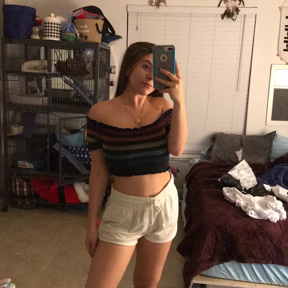 Pacsun off the shoulder top